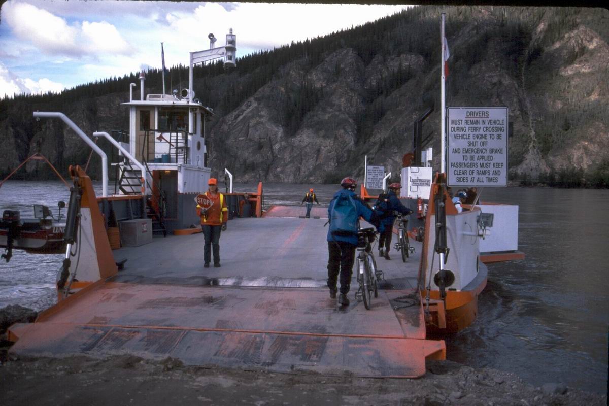 140 Ferry across Yukon River to Dawson.jpg